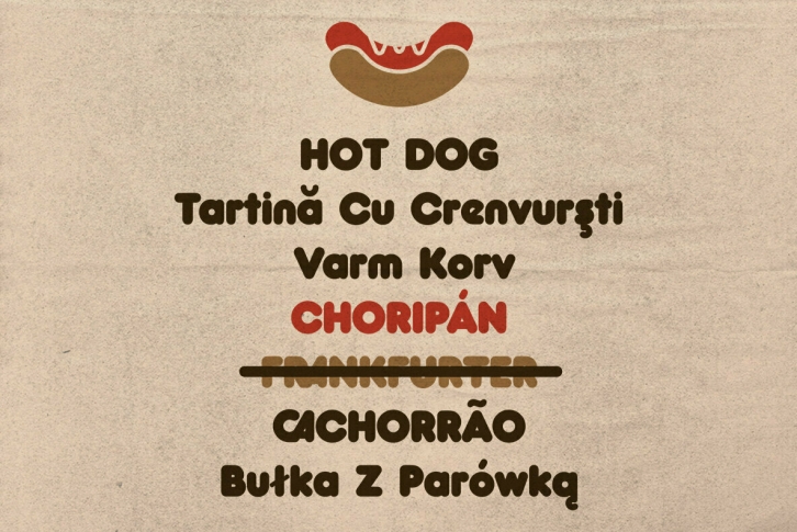 Choripan Font Font Download