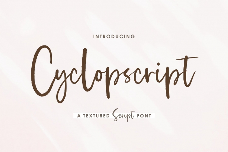 Cyclopscript Font Font Download