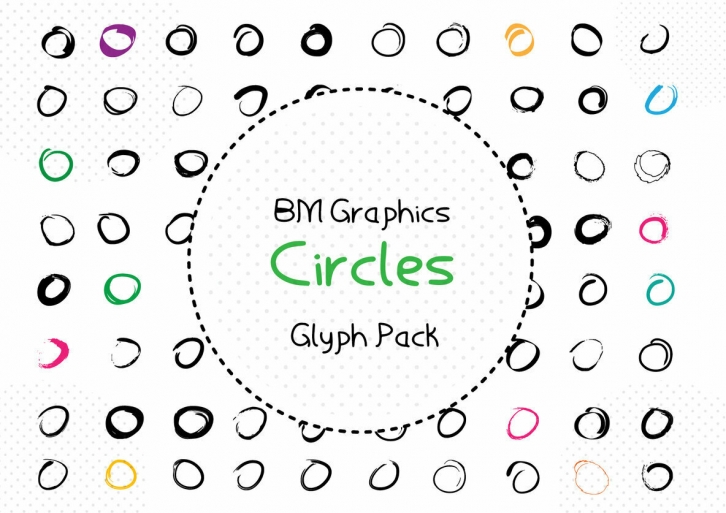 BM Graphics - Circles V2 Font Font Download