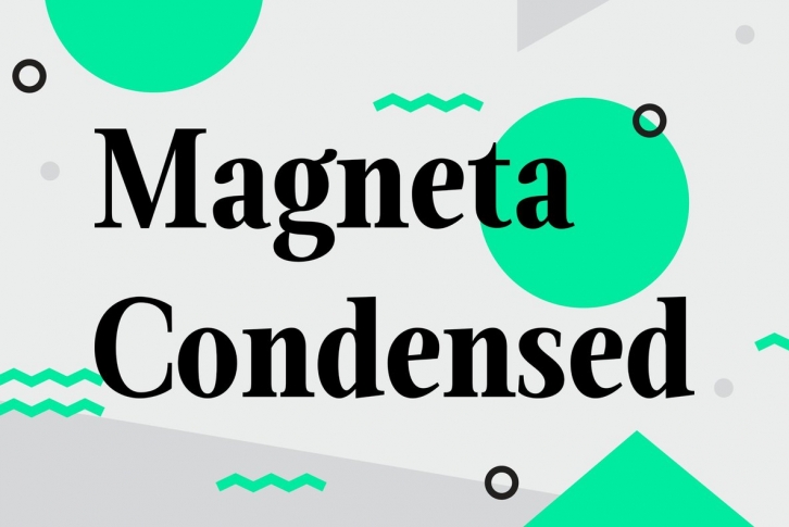 Magneta Condensed Font Font Download