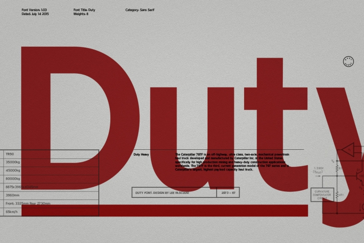 Duty Font Font Download
