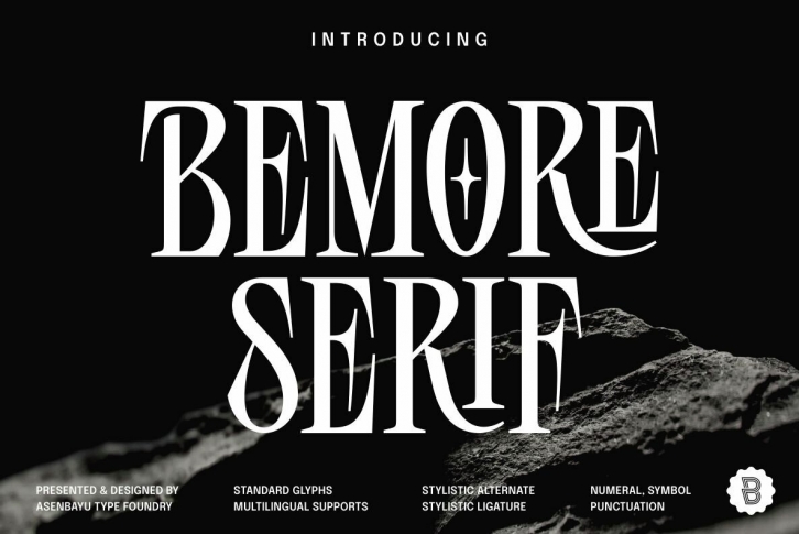 Bemore Serif Font Font Download