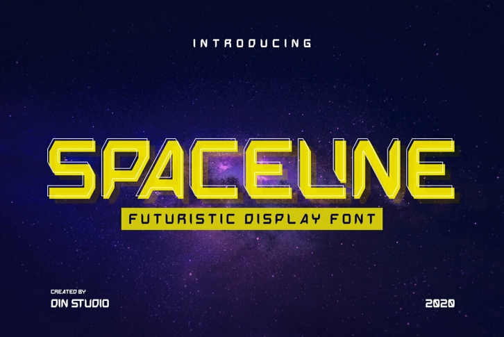 Spaceline Font Font Download