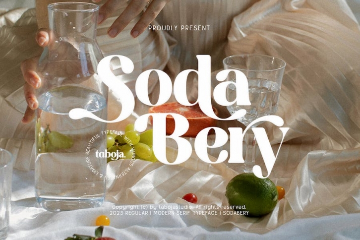 Sodabery - Modern Headline Retro Font Download