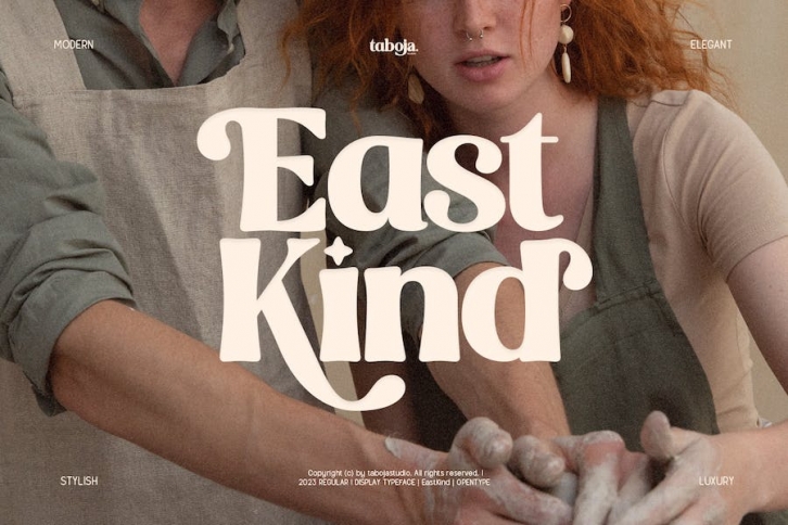 East Kind - Versatile Typeface Font Download