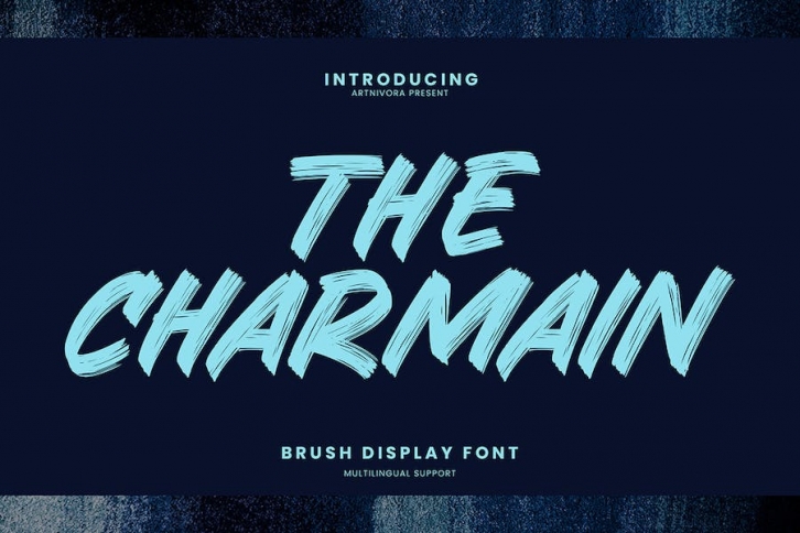 The Charmain - Brush Display Font Font Download