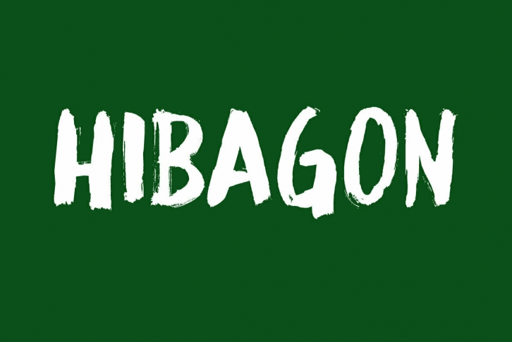 Hibagon Font Font Download