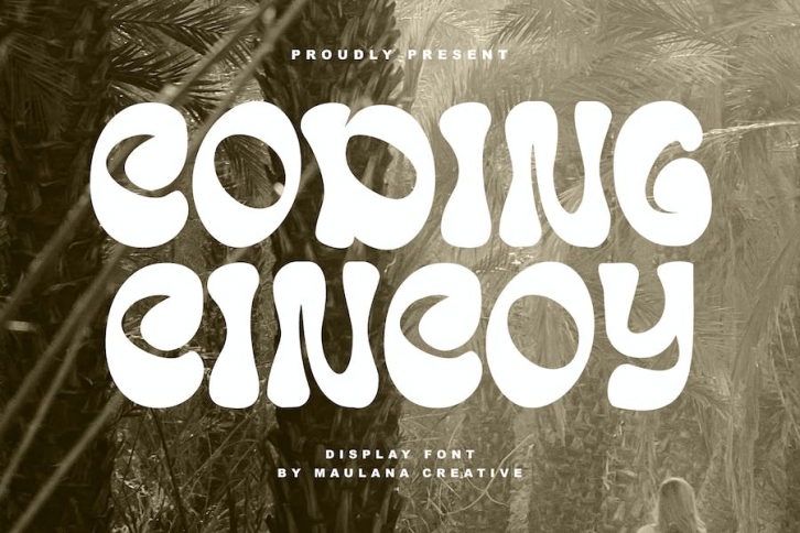 Coding Cincoy Display Font Font Download