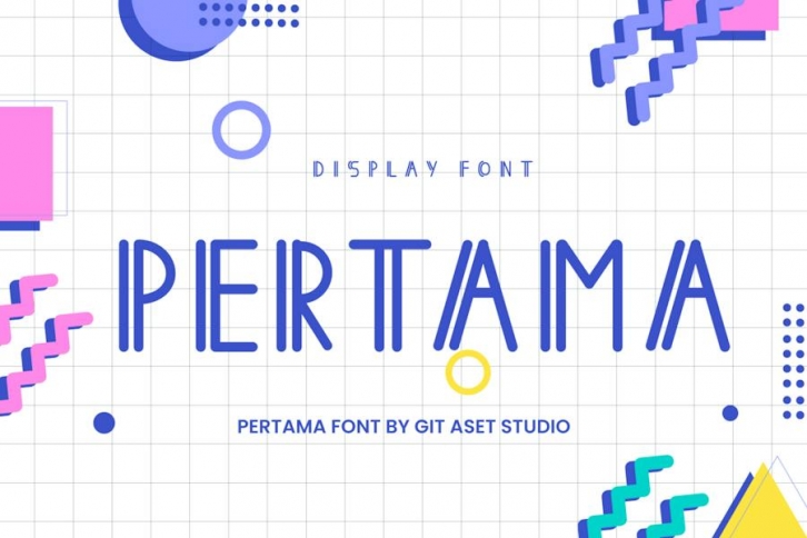 Pertama Display Font Font Download