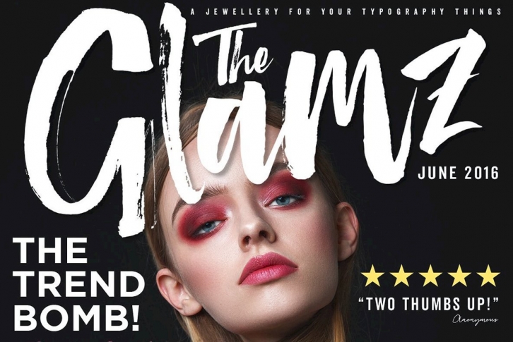 The Glamz Font Font Download