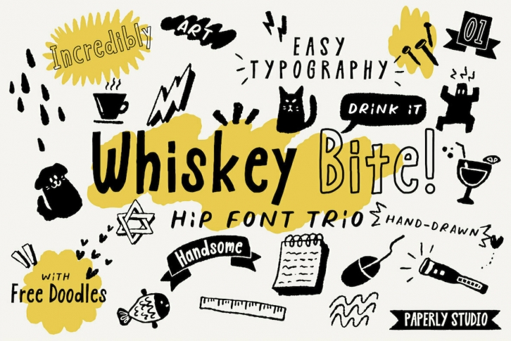 Whiskey Bite Font Font Download