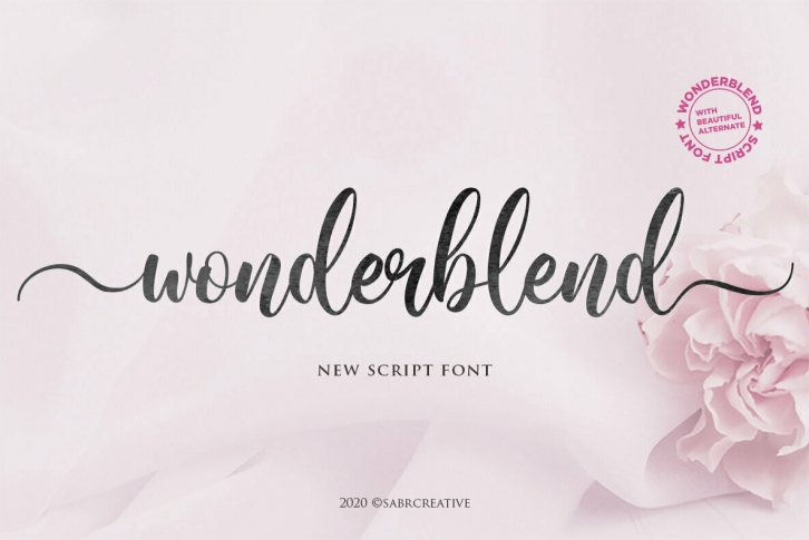 Wonderblend Font Font Download