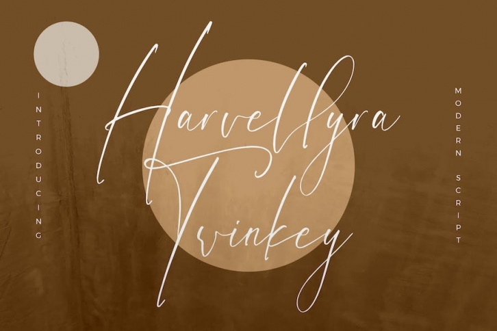 Harvellyra Twinkey Modern Script Font Font Download