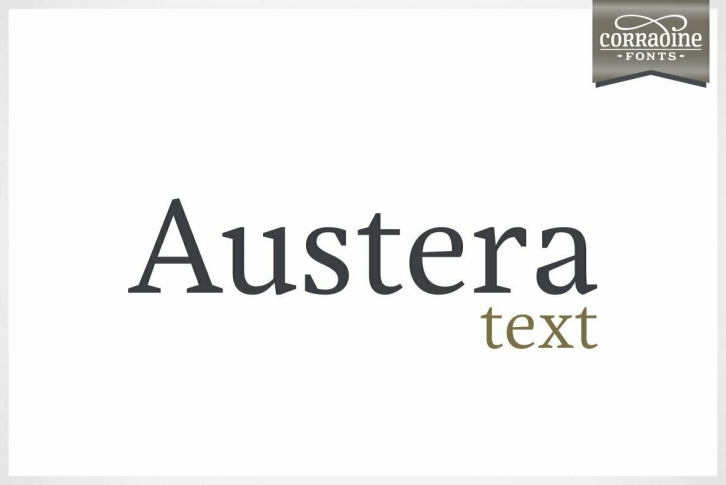 Austera Text Font Font Download