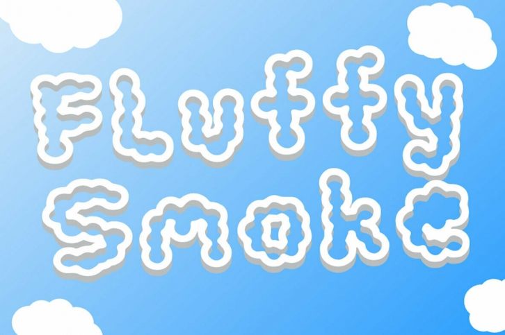 Fluffly Smoke Font Font Download