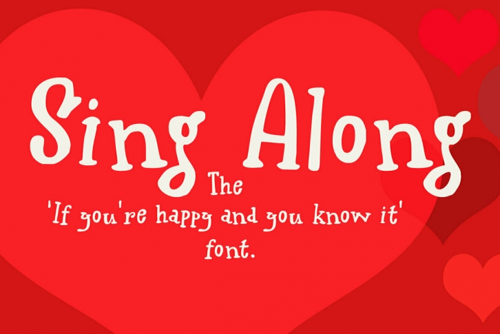 Sing Along Font Font Download