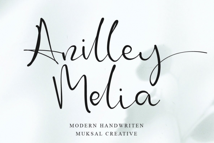 Anilley Melia Font Font Download