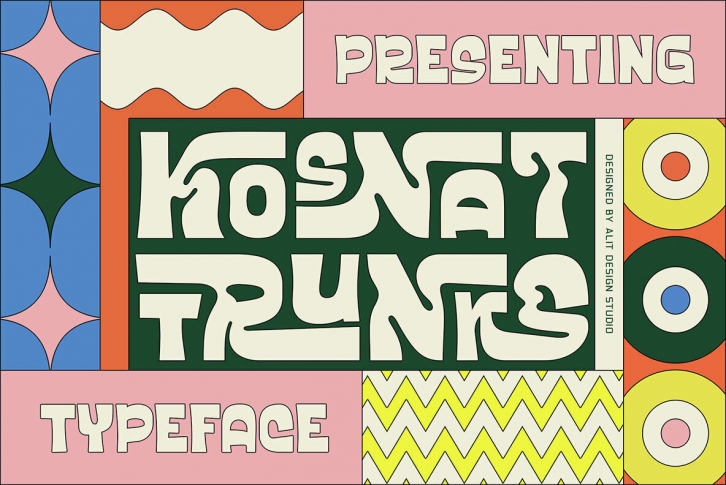 Kosnat Trunks Font Font Download