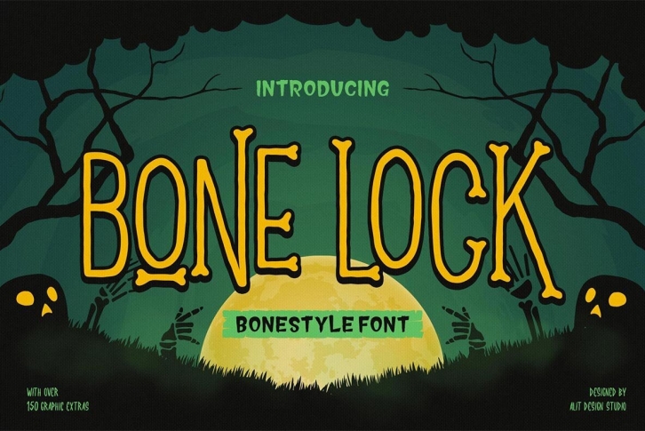 Bone Lock Font Font Download