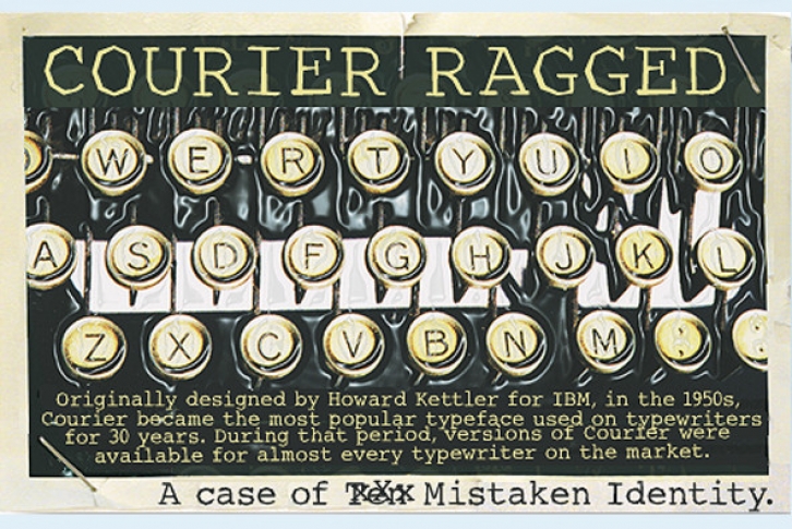 Courier Ragged Font Font Download