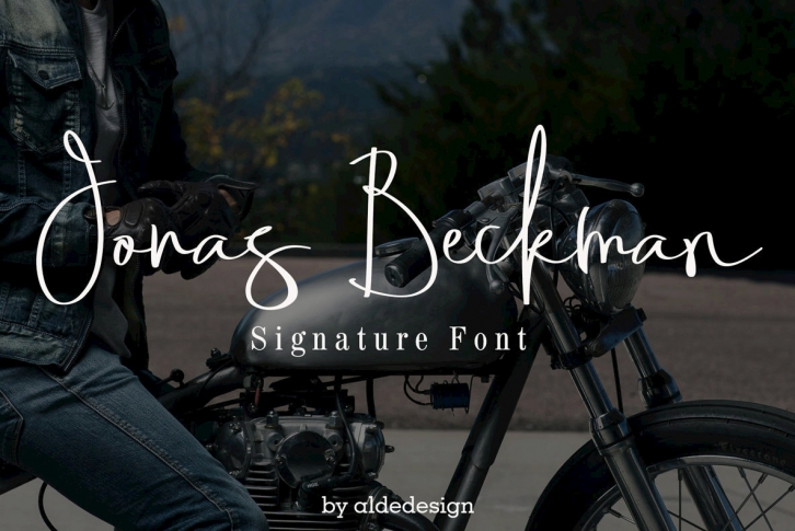Jonas Beckman Font Font Download