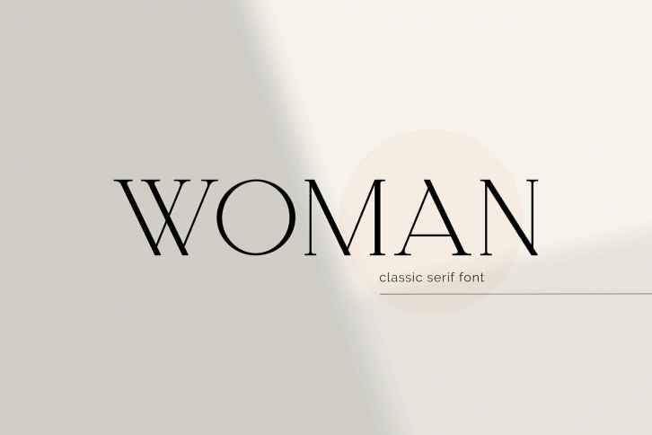 Woman Font Font Download