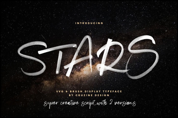 Stars SVG Font Font Download