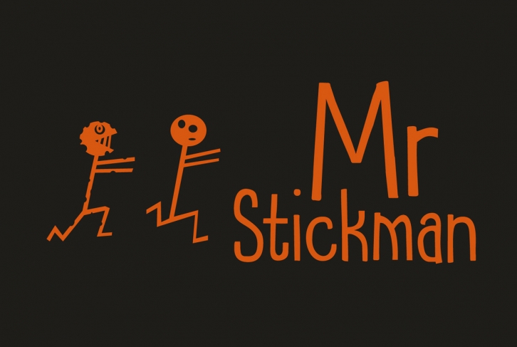Mr Stickman Font Font Download