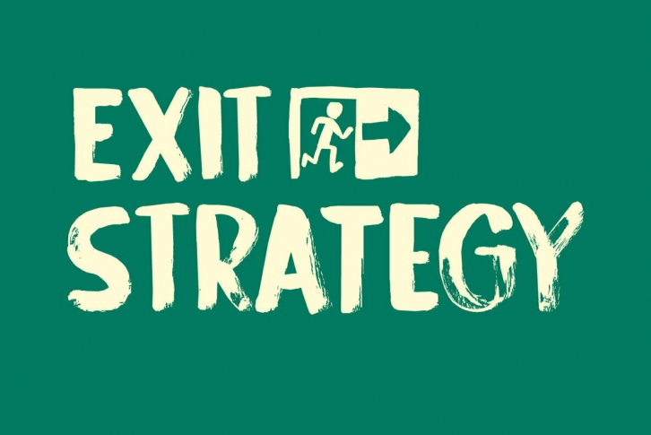 Exit Strategy Font Font Download
