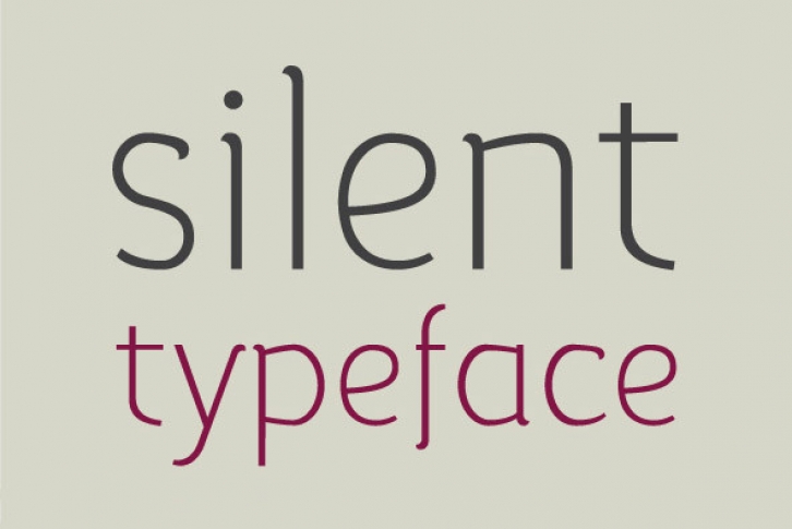 Silent Font Font Download