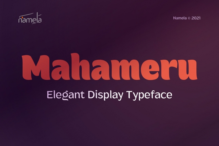 Mahameru Font Font Download