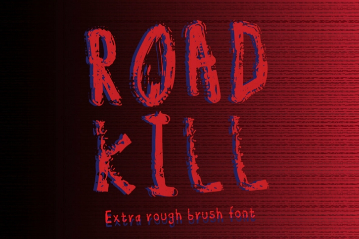 Road Kill Font Font Download
