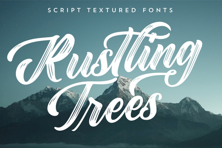 Rustling Trees Font Font Download