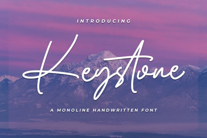 Keystone - Signature Font Font Download