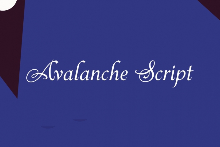 Avalanche Script Font Font Download