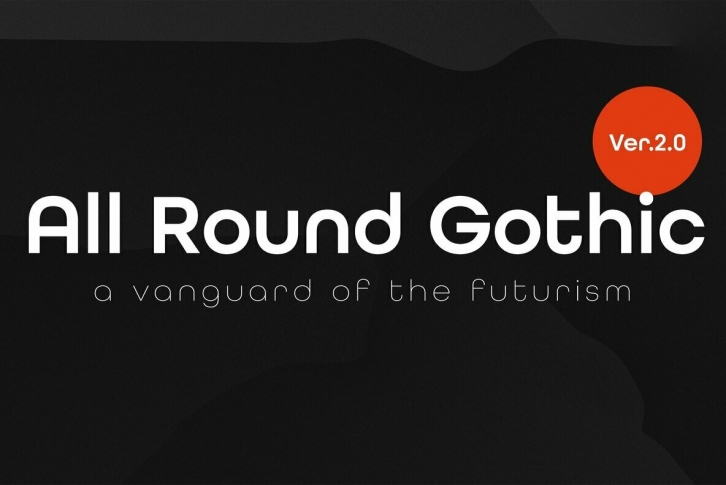 All Round Gothic Font Font Download