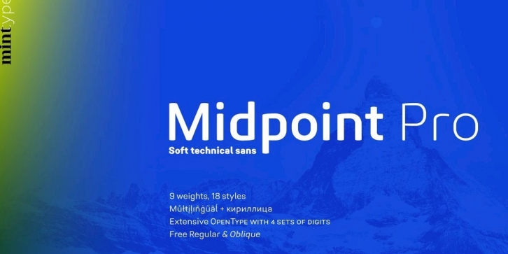 Midpoint Pro Font Font Download