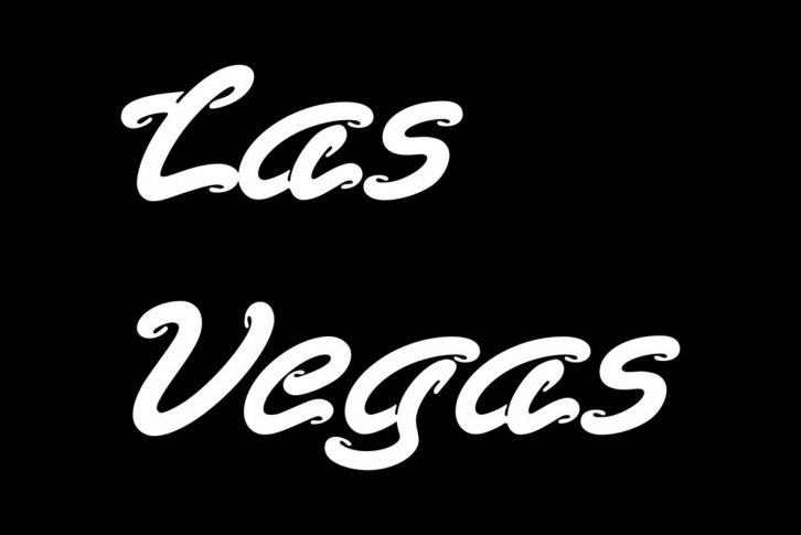 Las Vegas Font Font Download