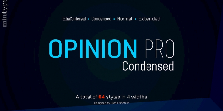 Opinion Pro Condensed Font Font Download