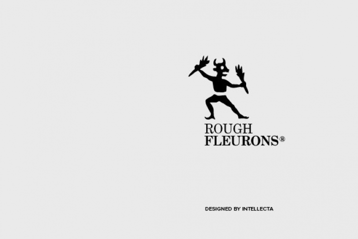 Rough Fleurons Font Font Download