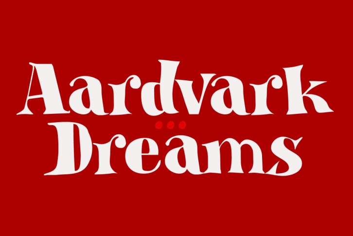 Aardvark Dreams Font Font Download