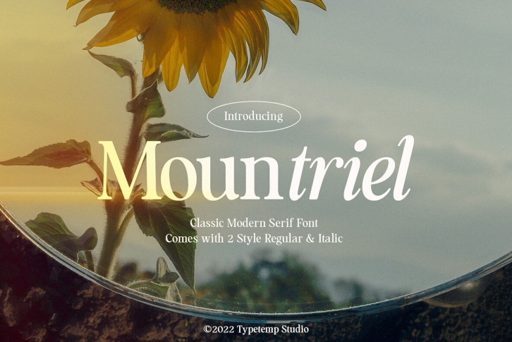 Mountriel Font Font Download