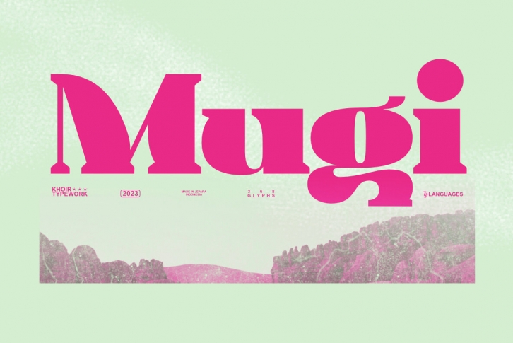 Mugi Font Font Download