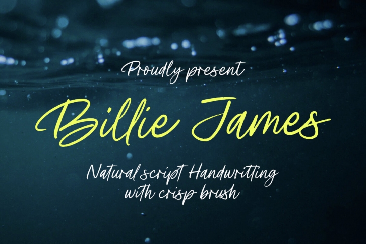 Billie James Font Font Download