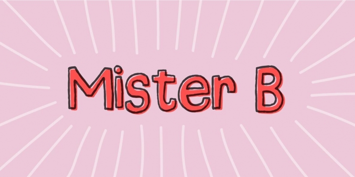 Mister B Font Font Download