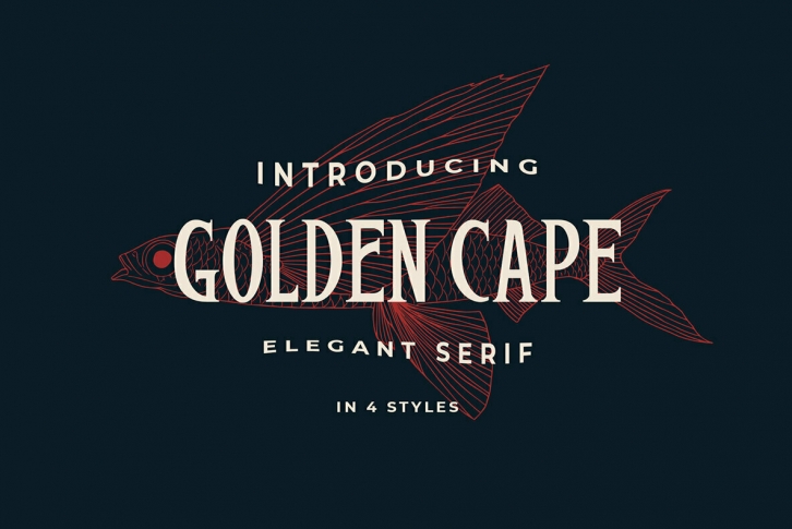 Golden Cape Font Font Download
