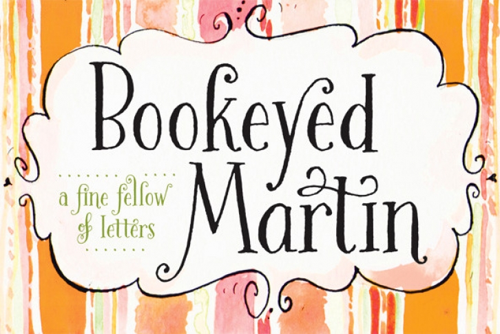 Bookeyed Martin Font Font Download