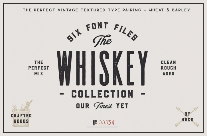 The Whiskey Collection Font Download