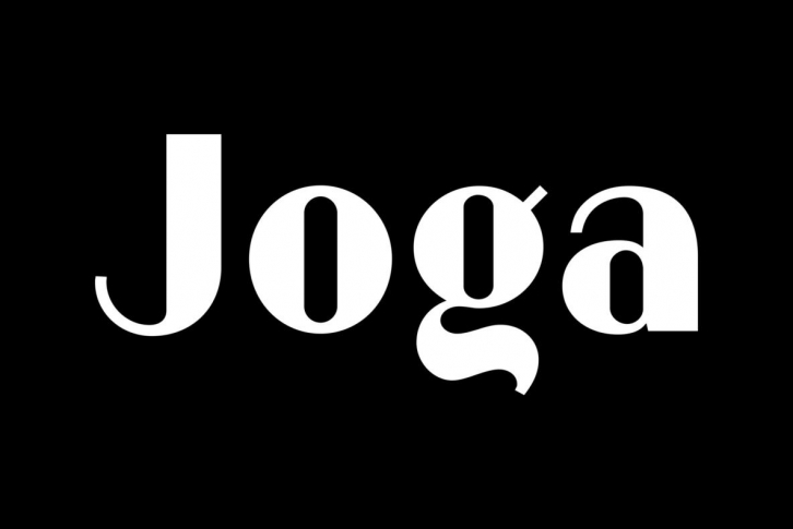 Joga Font Font Download