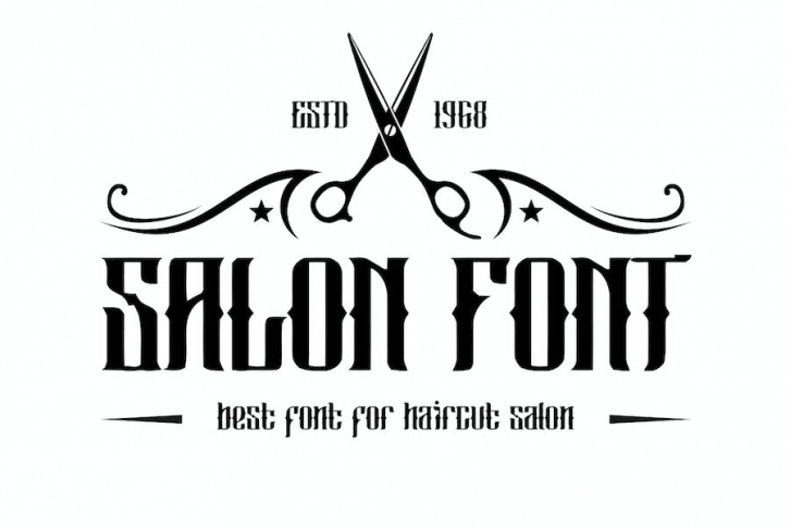 Salon Font Font Download